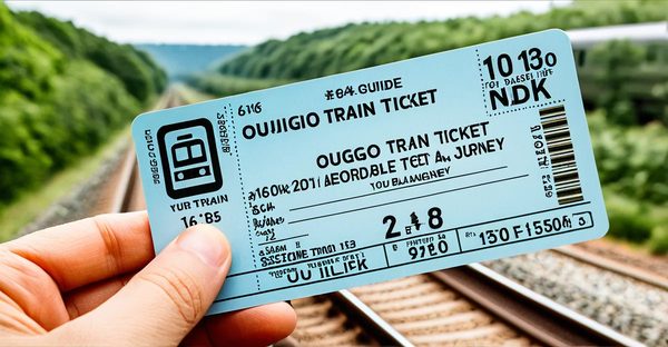 Billet train ouigo : votre guide pour un voyage économique !